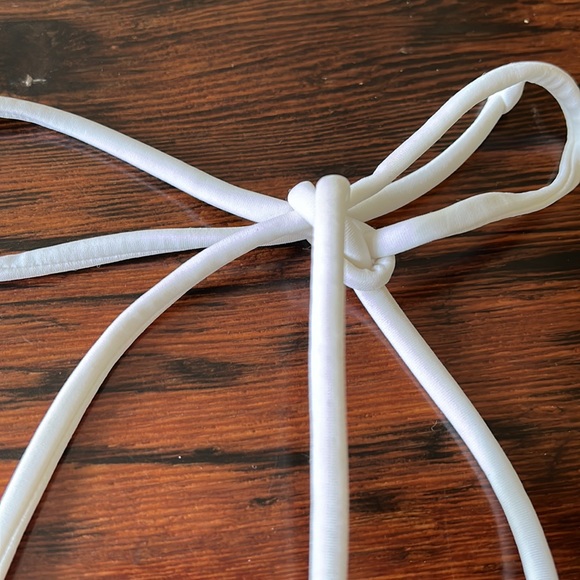 Victoria's Secret sequin rainbow chevron bikini top size Small - Picture 3 of 7